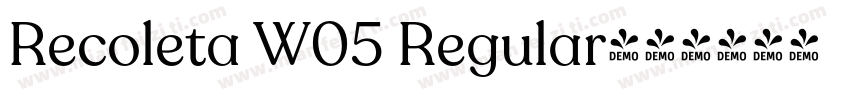 Recoleta W05 Regular字体转换
